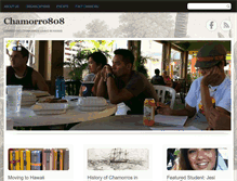 Tablet Screenshot of chamorro808.com